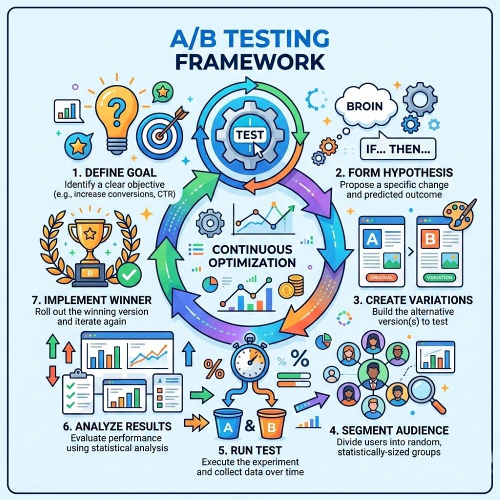 A/B Testing Framework agency in london